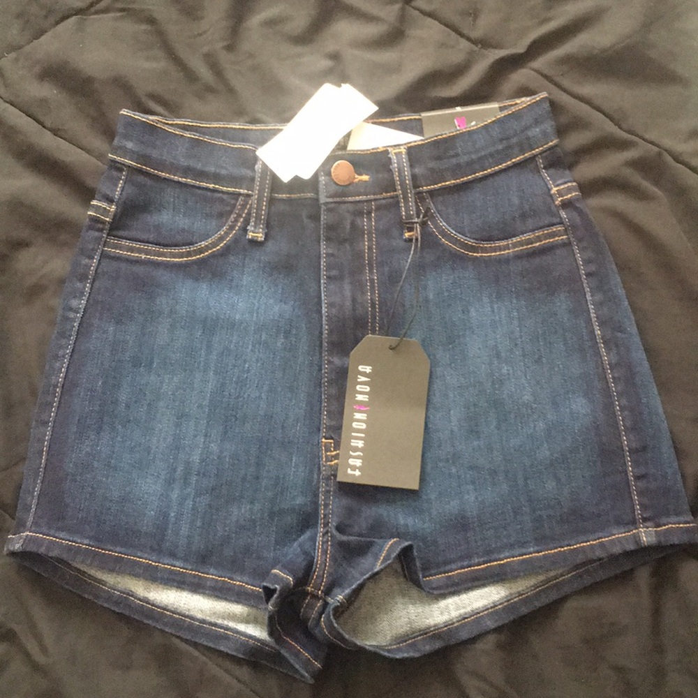 High waisted shorts
